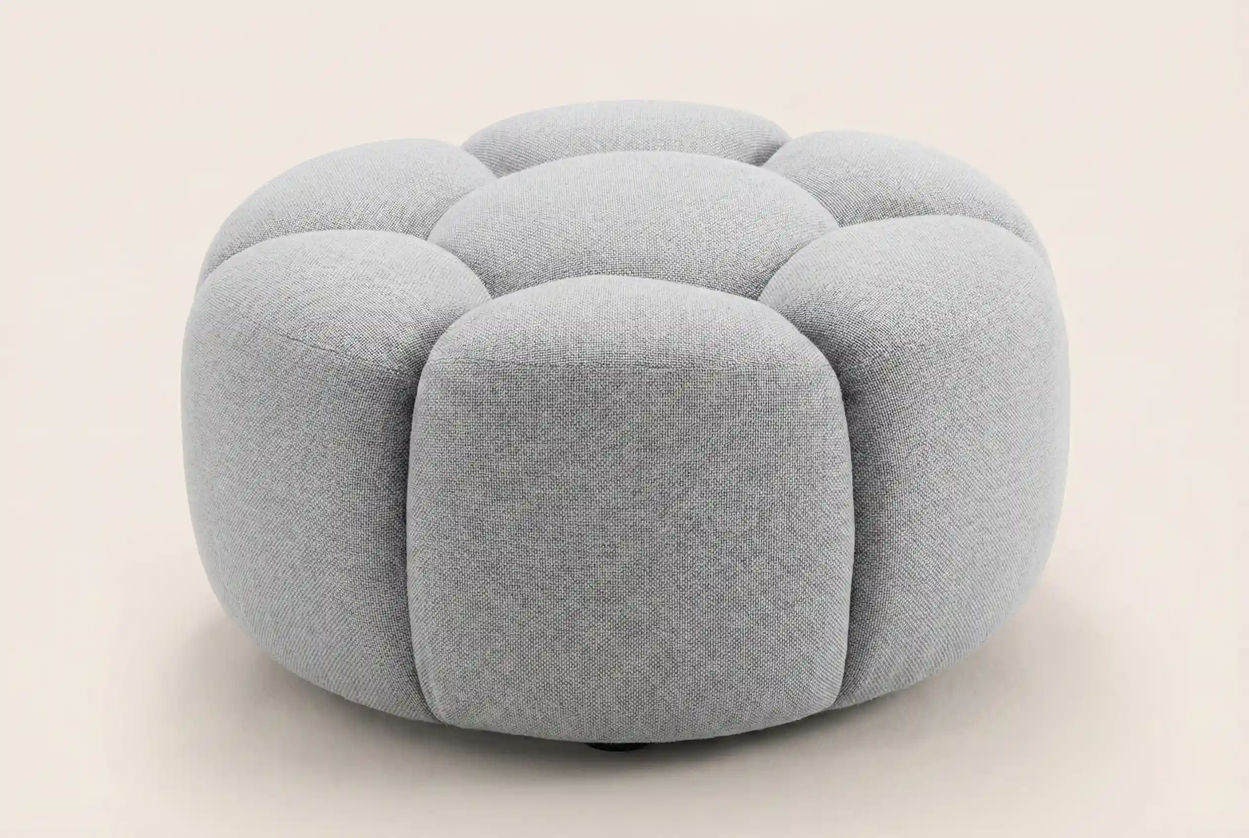 Ghế đôn bọc vải vóc trang nhã, nhỏ gọn – SS39046-7