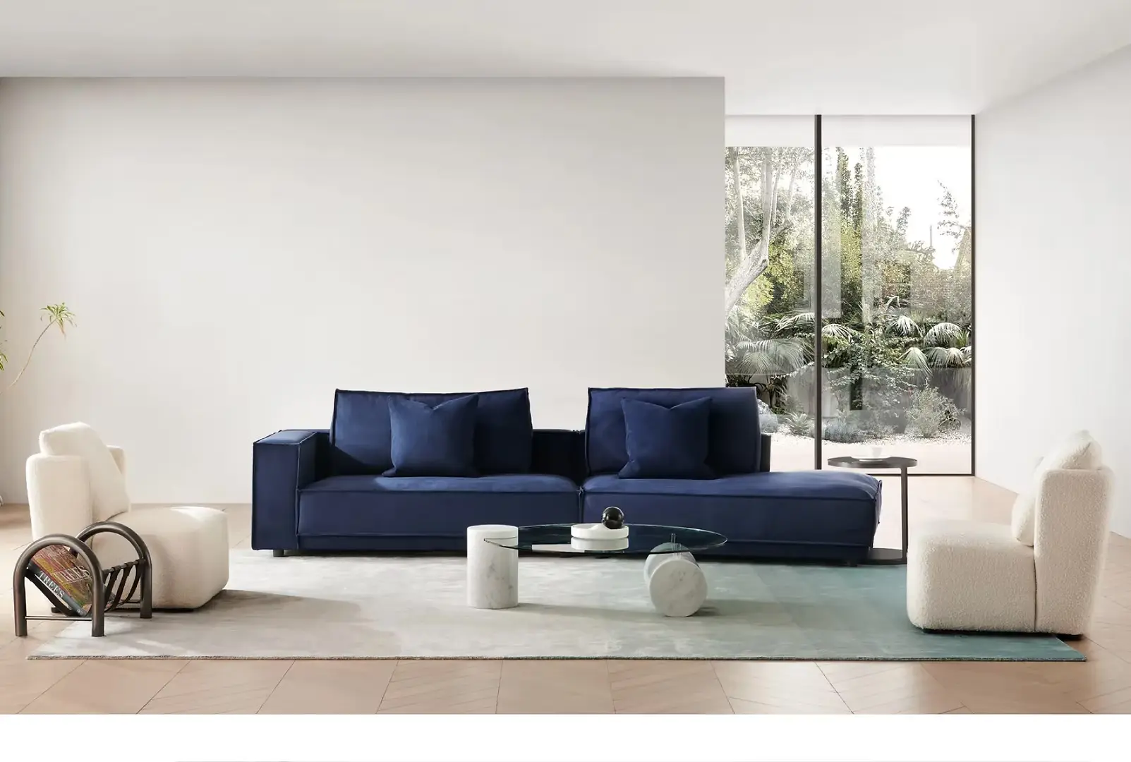 Sofa da lộn thanh lịch và hiện đại – HAYES