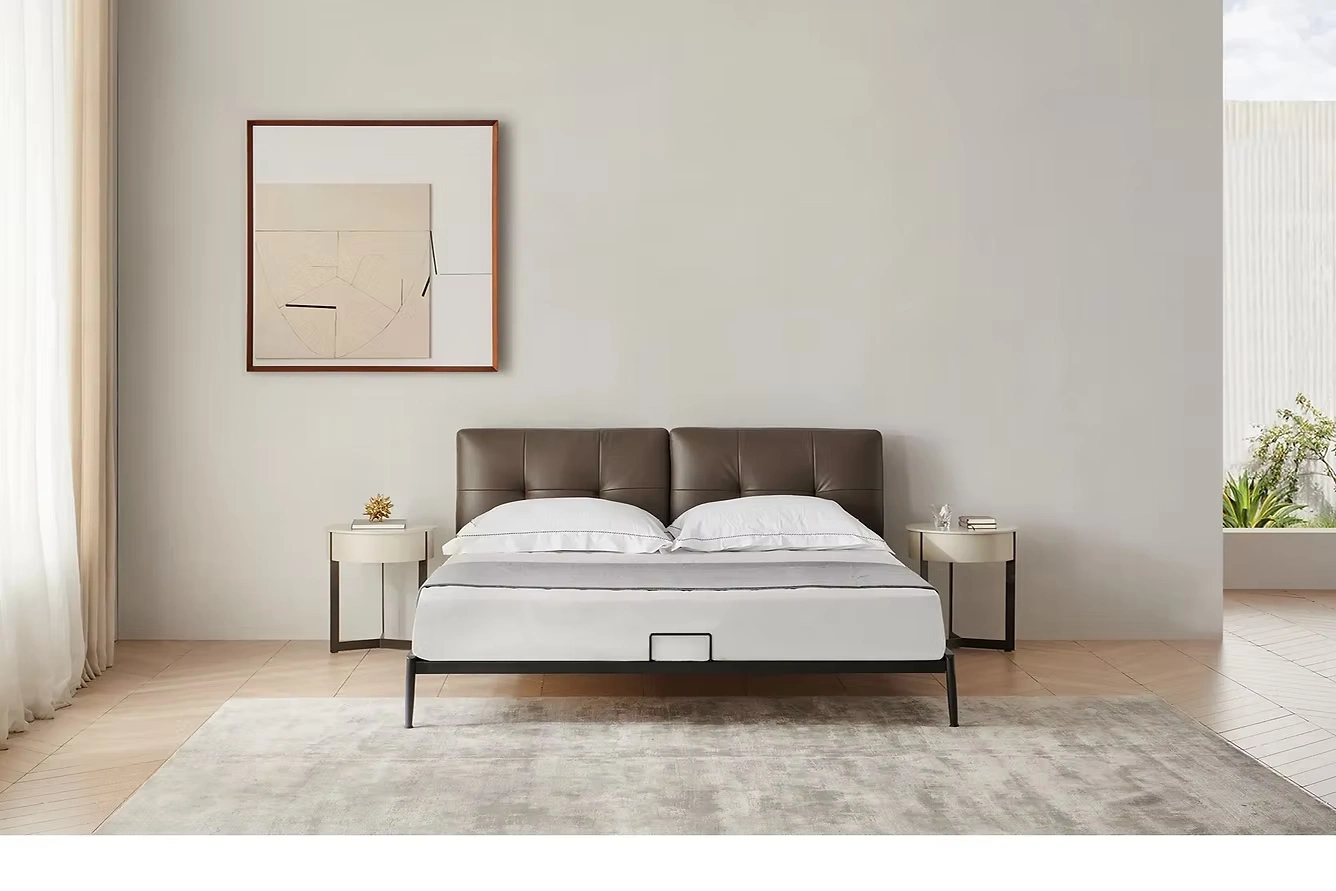 Giường bọc da thú cao cấp và sang trọng – BA39038 