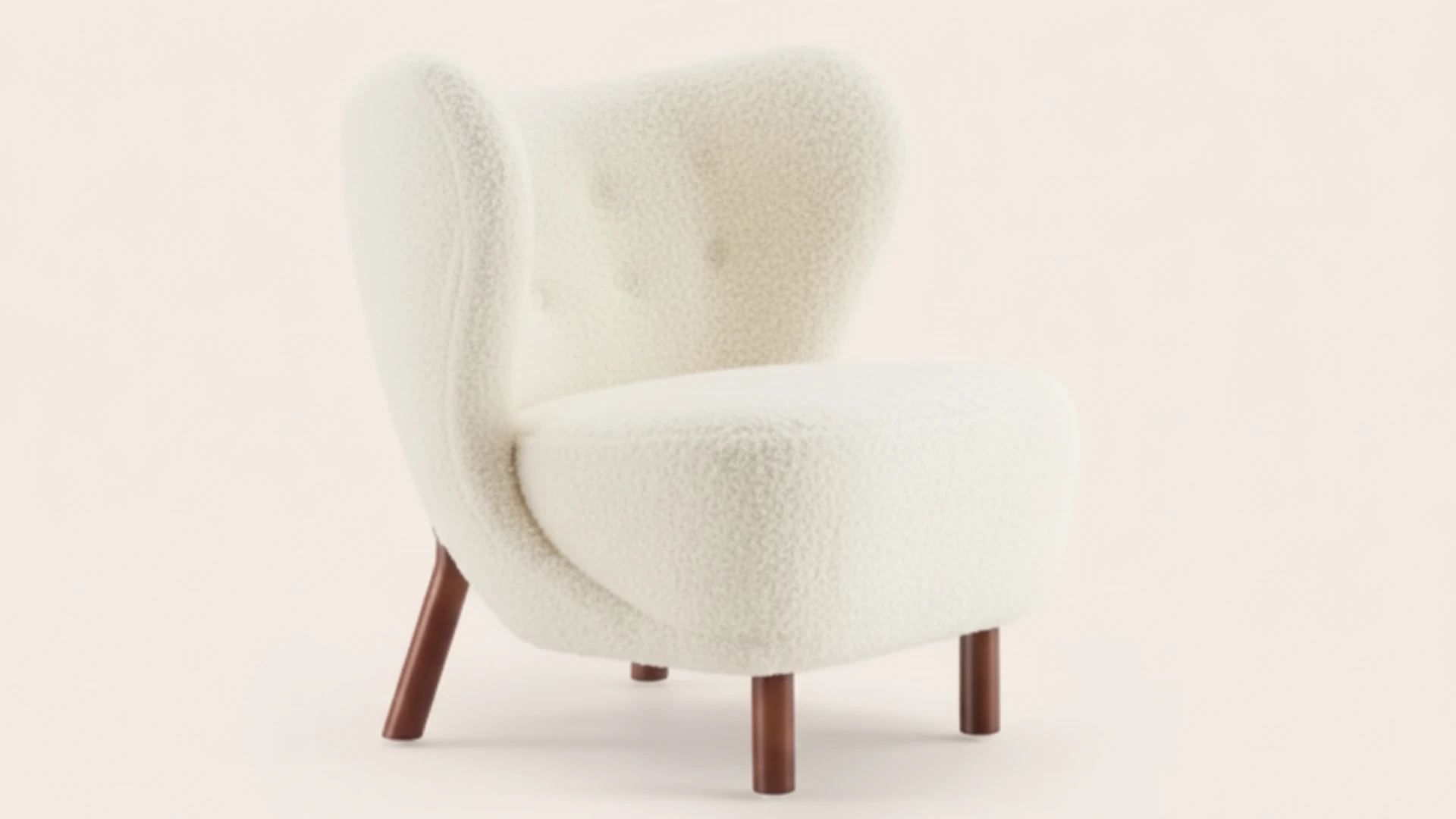 Sofa đơn vải Sherpa hiện đại – SS39047