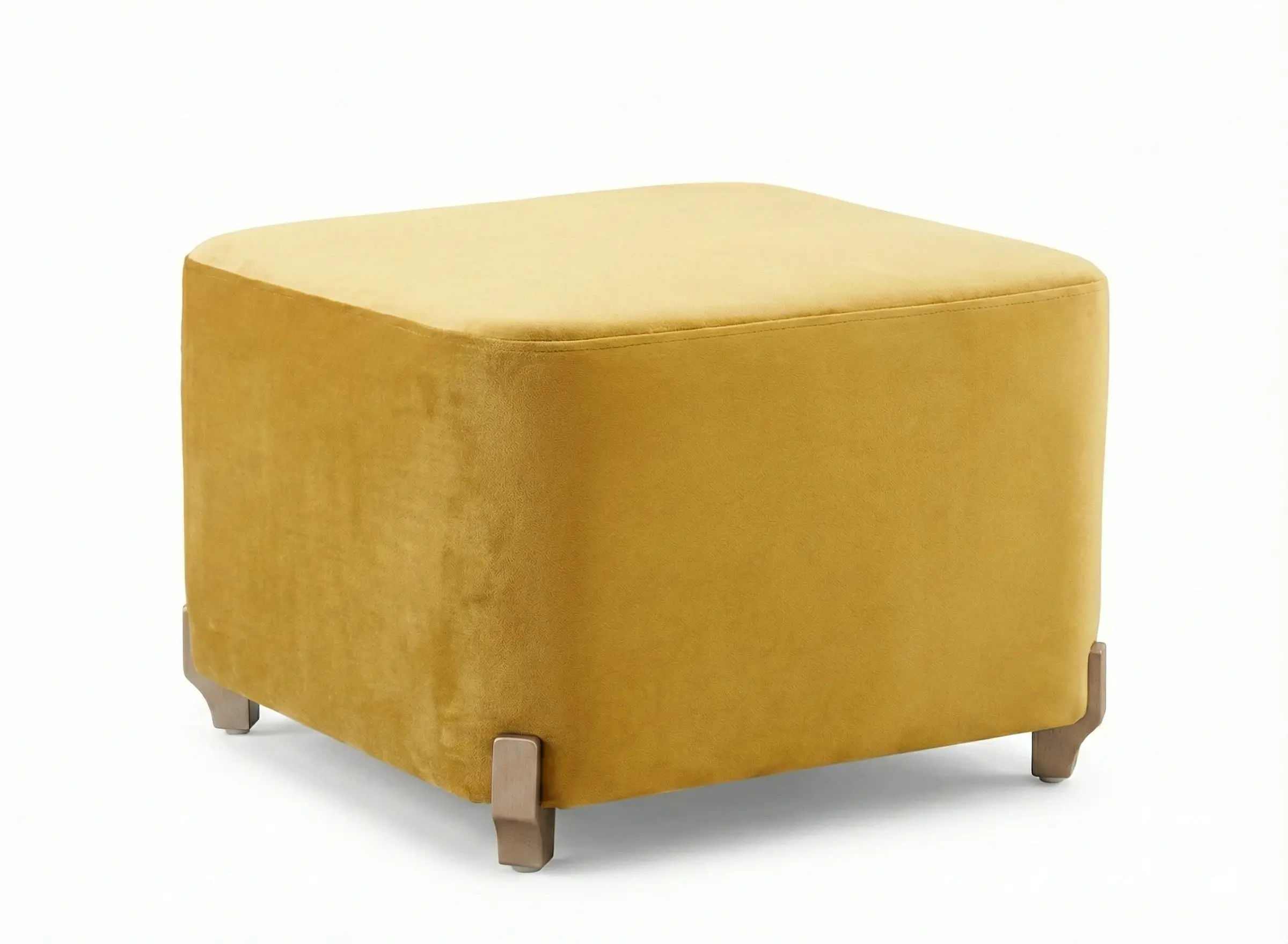 Ghế đôn bọc vải nhung hiện đại – LATTE