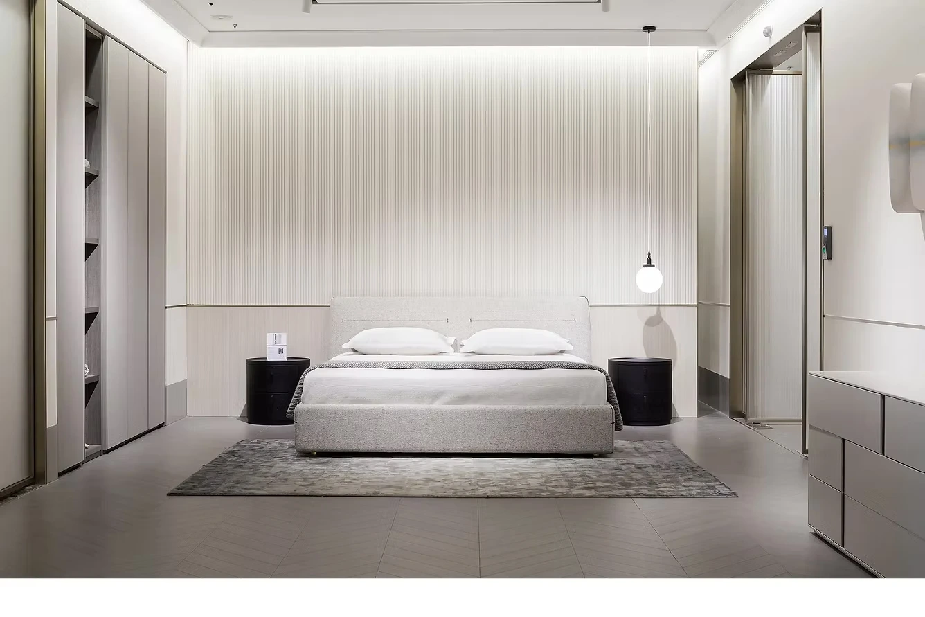 Giường bọc vải Fabric mềm mại – SIMON