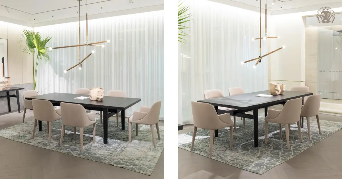 Nội thất phòng ăn gỗ tự nhiên mang đến độ bền và vẻ đẹp sang trọng