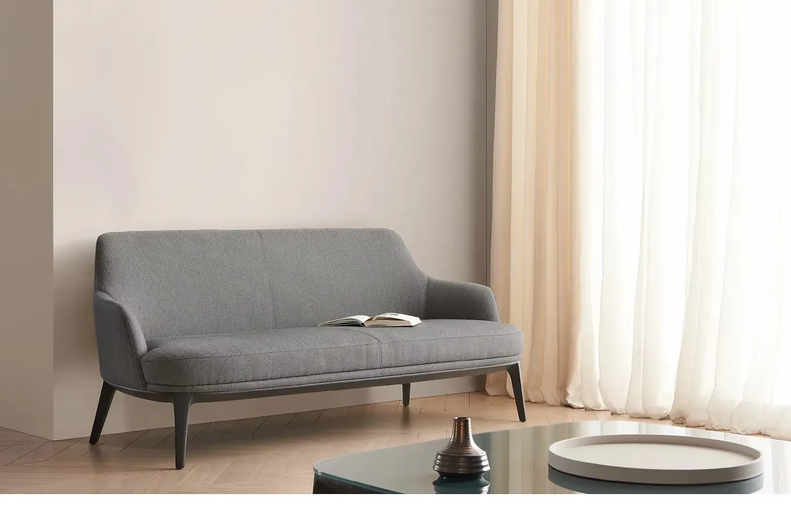Sofa  băng bọc vải hiện đại – SS55544-3