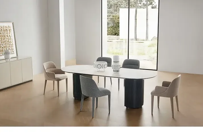 Bàn ăn mặt đá cao cấp – RECTANGLE