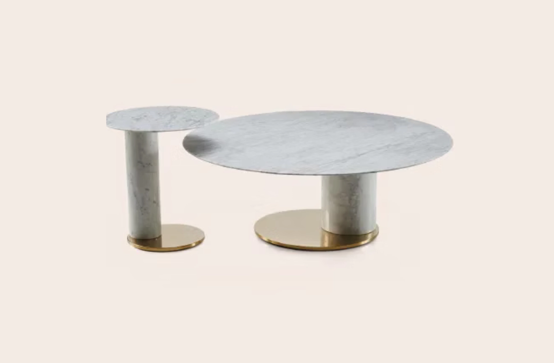 Bàn trà đá cẩm thạch tự nhiên thời thượng – ST30982