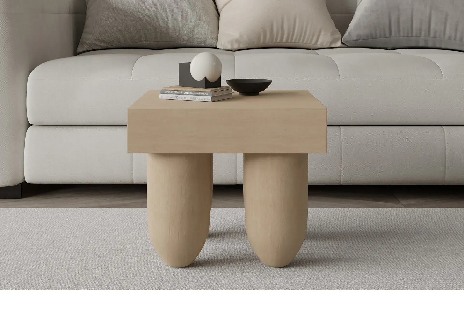 Bàn trà ván ép MDF nhỏ gọn, tiện dụng – ST53368-0A