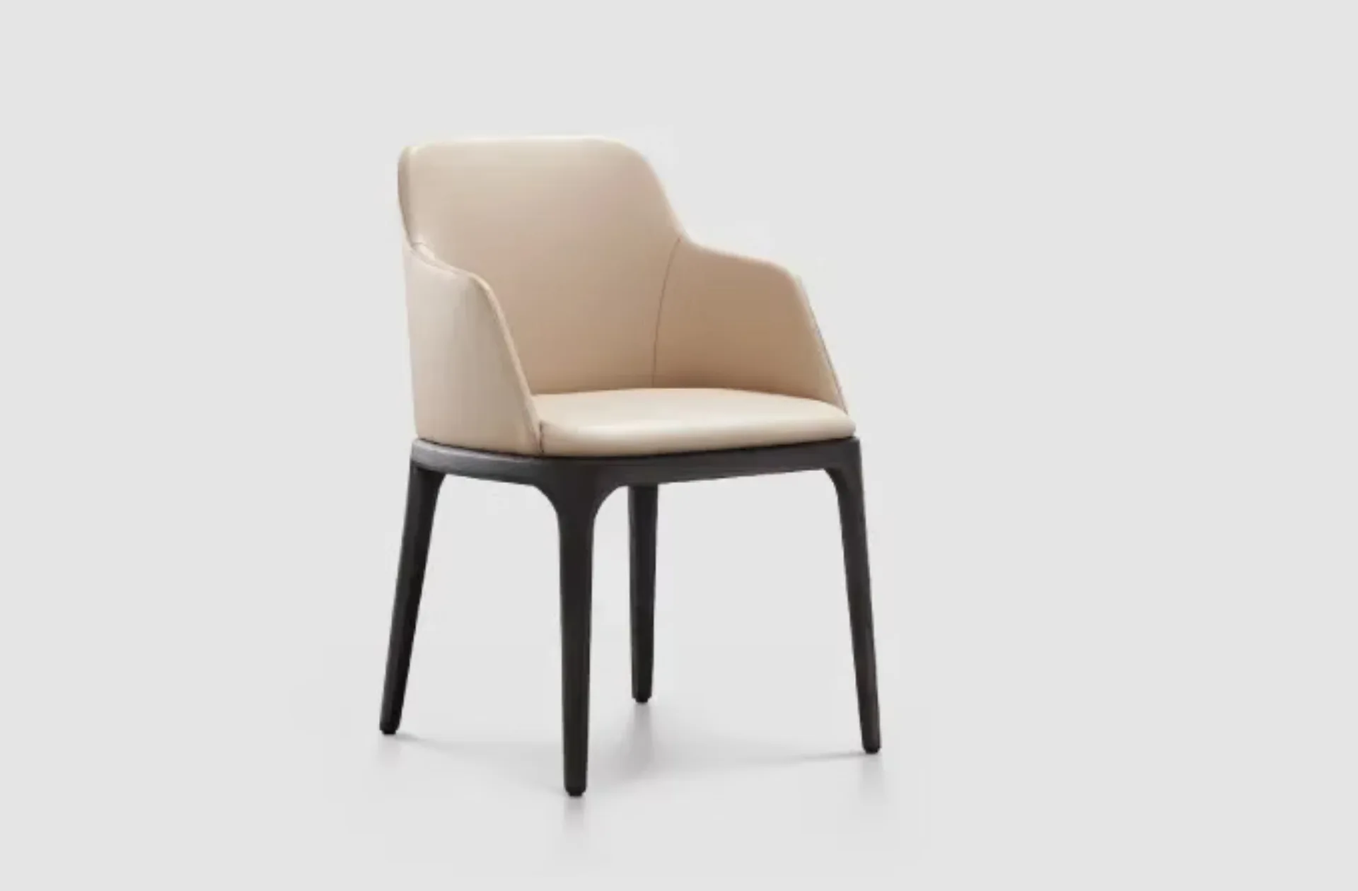 Ghế ăn bọc da thật cao cấp – FLOS