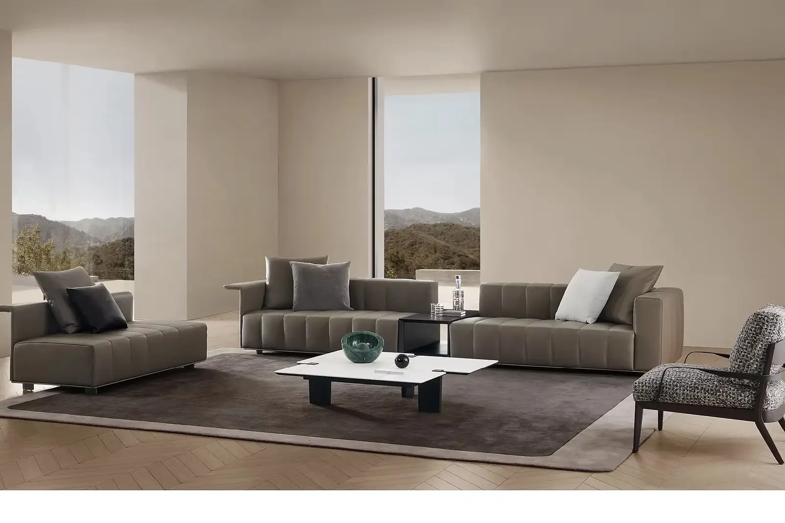 Sofa chữ L cao cấp – PIANO  