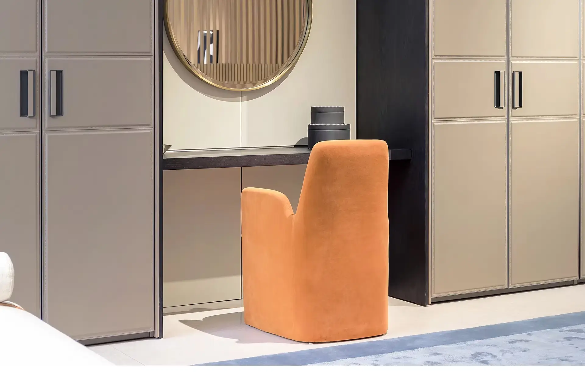 Sofa đơn bọc vải cao cấp – MANDA