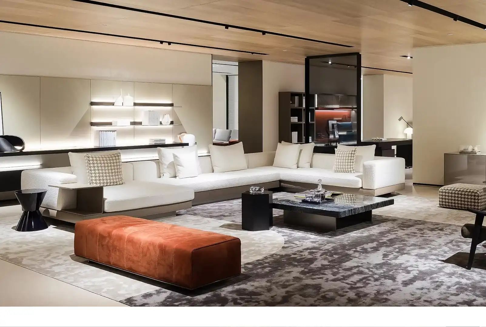 Sofa vải chữ U mềm mại và cao cấp – CONNERY