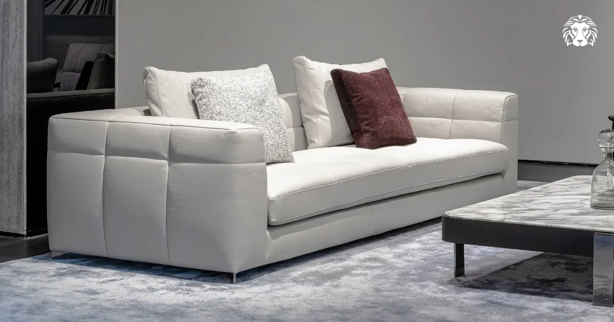 Sofa 3 chỗ bọc da mang đến sự sang trọng cho không gian