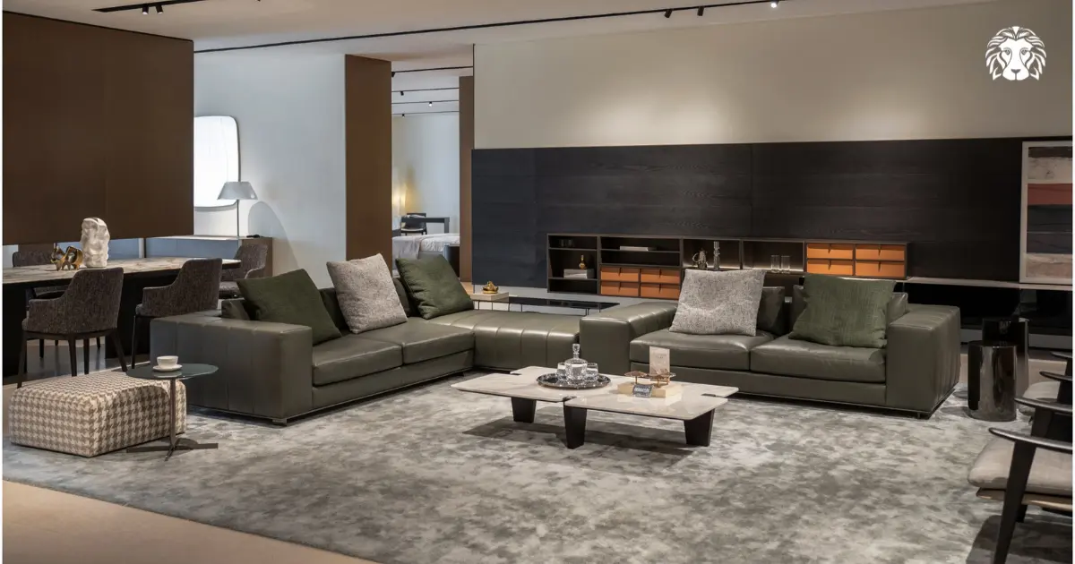 Sofa da mang lại cảm giác cao cấp, gọn gàng và dễ lau chùi