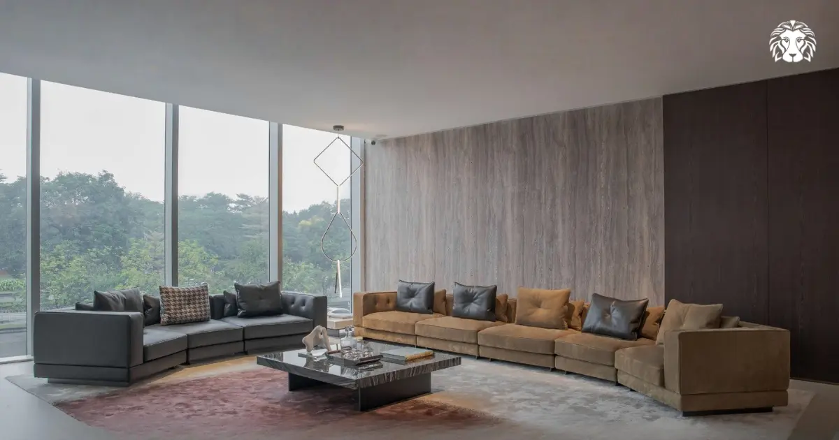 Sofa da phong cách sang trọng thể hiện gu thẩm mỹ cá nhân