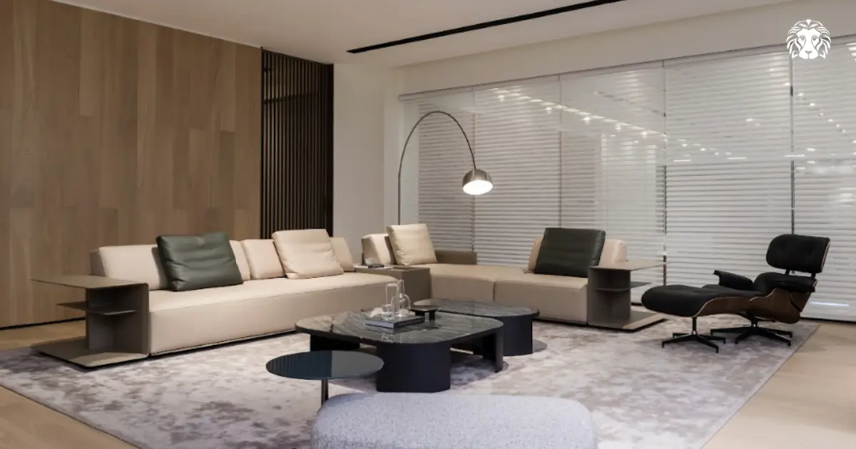 Sofa da thường mang lại vẻ ngoài sang trọng, trang nhã, phù hợp với nhiều phong cách nội thất