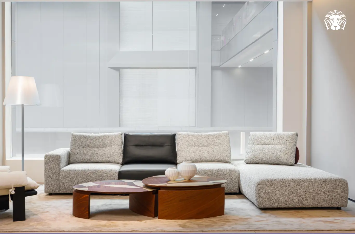 Sofa góc phong cách đương đại là lựa chọn thể hiện rõ cá tính