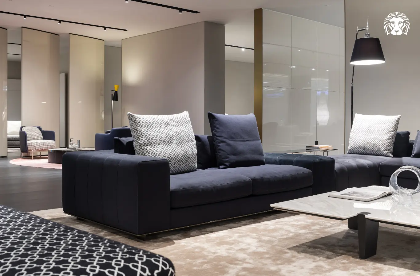 Sofa góc phong cách hiện đại thường được nhiều người lựa chọn