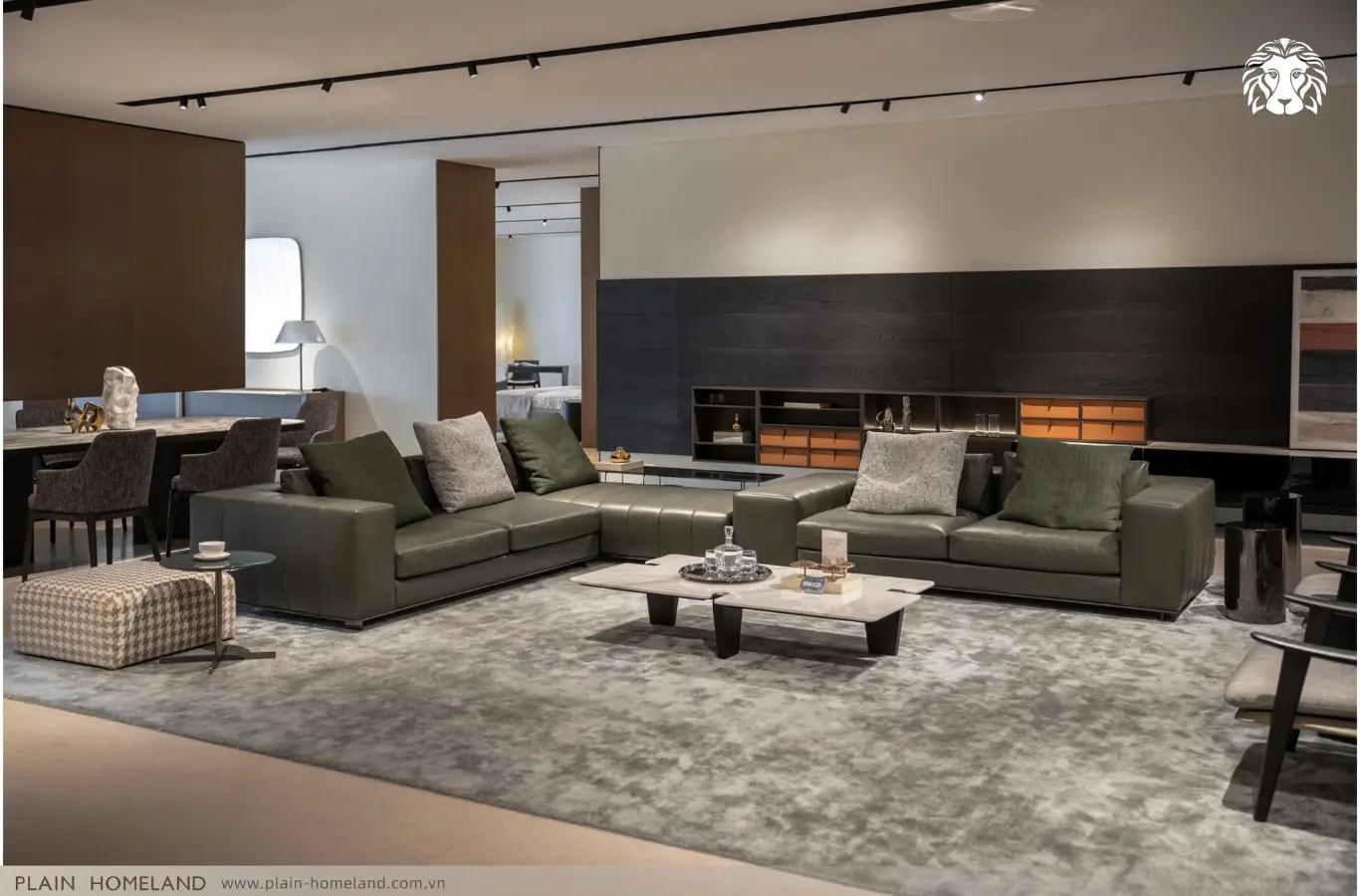 Sofa module có thể tháo rời và tạo thiết kế linh hoạt