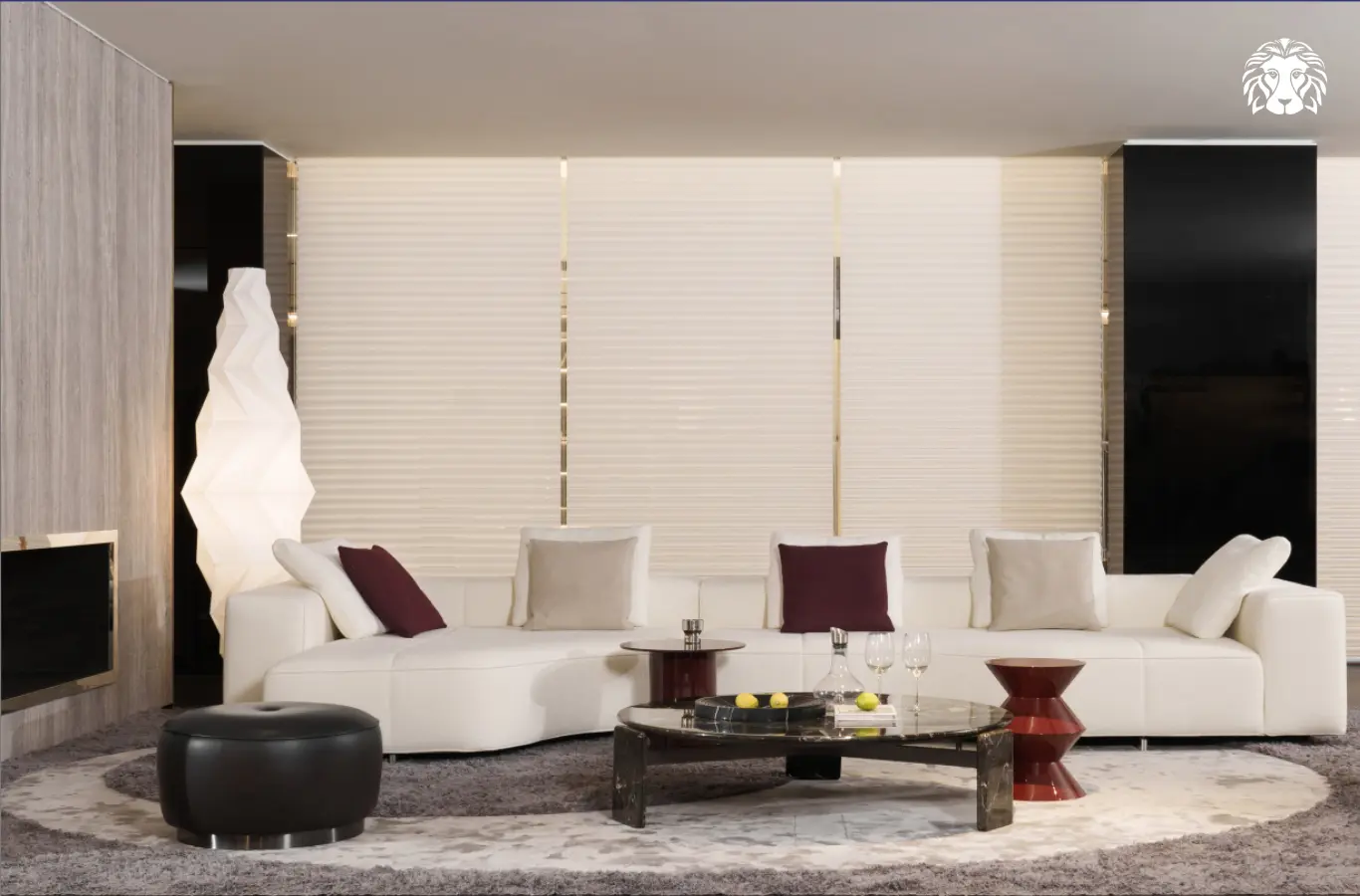 Sofa vải phong cách đương đại và sang trọng