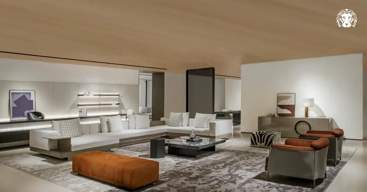 Sofa văng là kiểu sofa có thiết kế thẳng, form gọn gàng