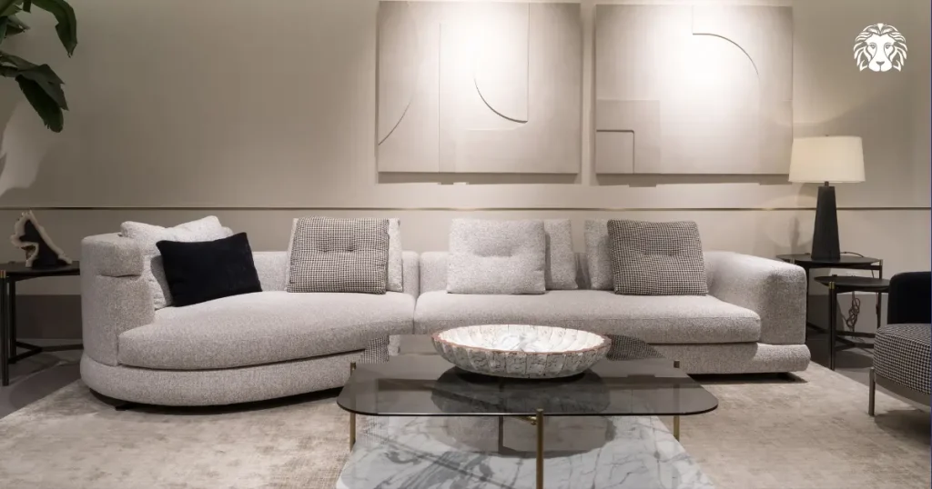 Với thiết kế nhẹ nhàng và tinh giản, sofa phong cách Bắc Âu mang lại cảm giác sáng và thoáng cho không gian
