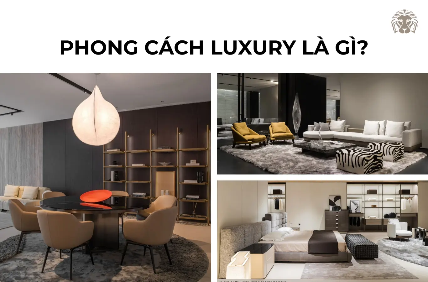 Phong cách luxury là gì? Đặc trưng và ứng dụng trong không gian sống