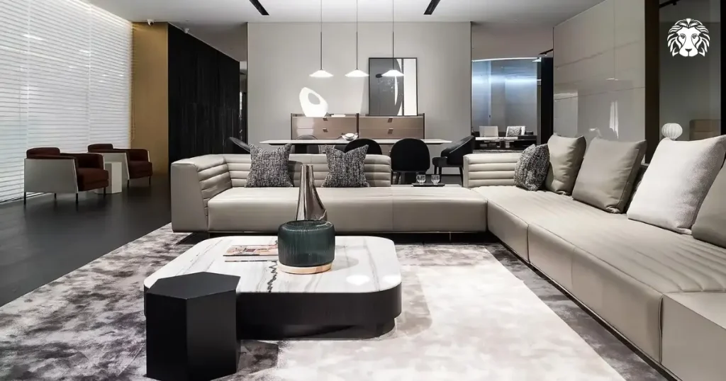 Chọn kiểu dáng sofa phù hợp với bố cục phòng khách
