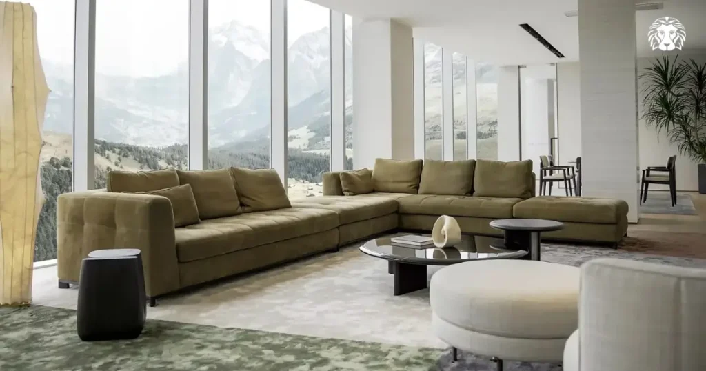 Sofa bọc da thật là loại sofa sử dụng da động vật tự nhiên đã qua quá trình thuộc da