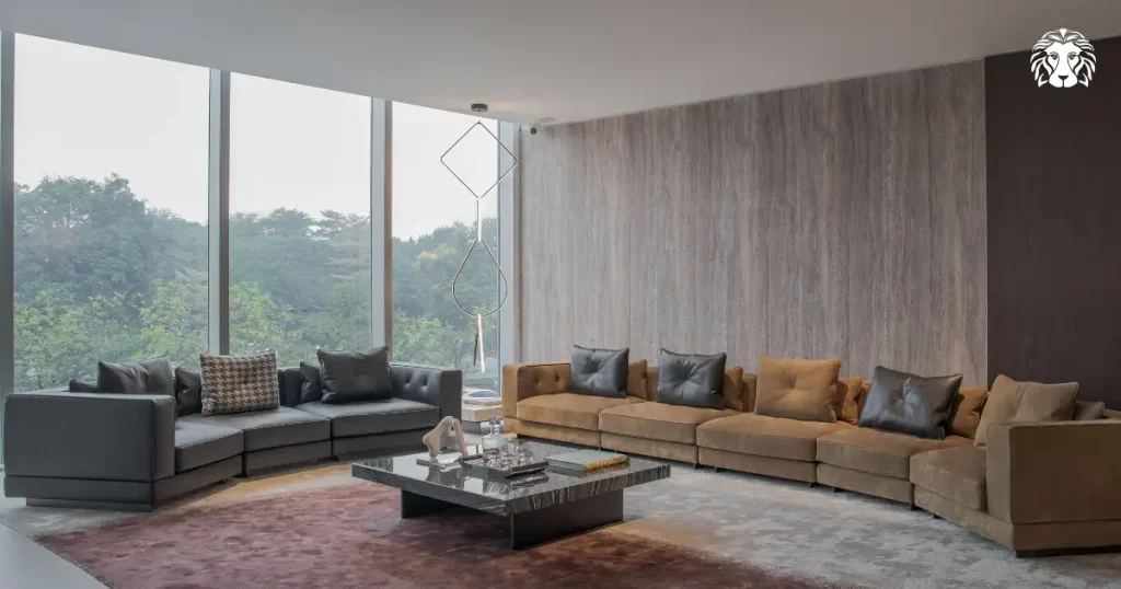 Sofa da có độ bền cao, sử dụng lâu dài mà vẫn giữ được tính thẩm mỹ
