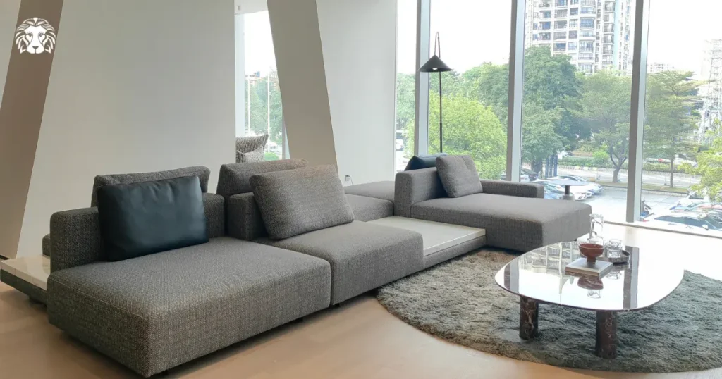 Sofa vải công nghệ giúp tăng độ bền và khả năng chống bám bẩn