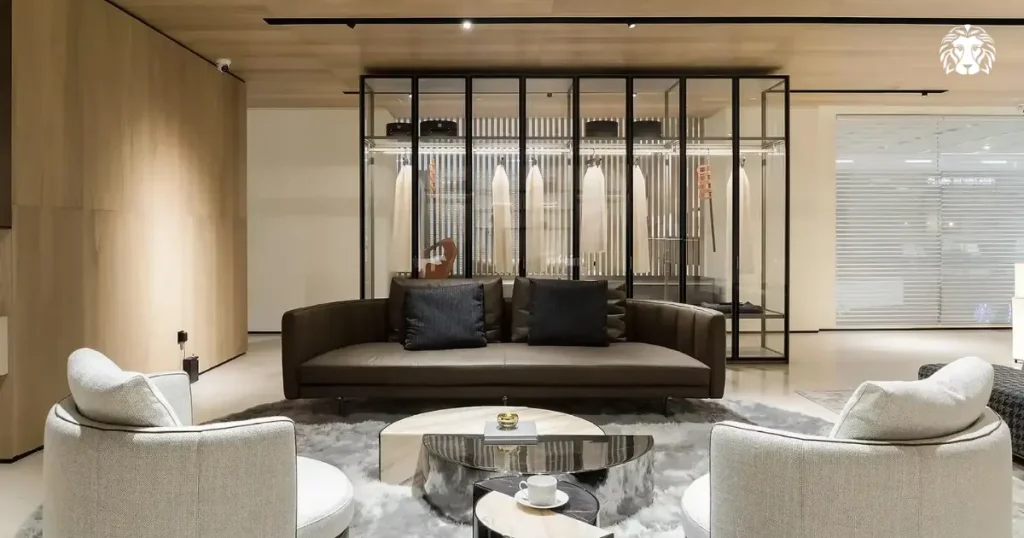 Sofa văng bọc da mang lại cảm giác sang trọng, tạo điểm nhấn trong phòng khách