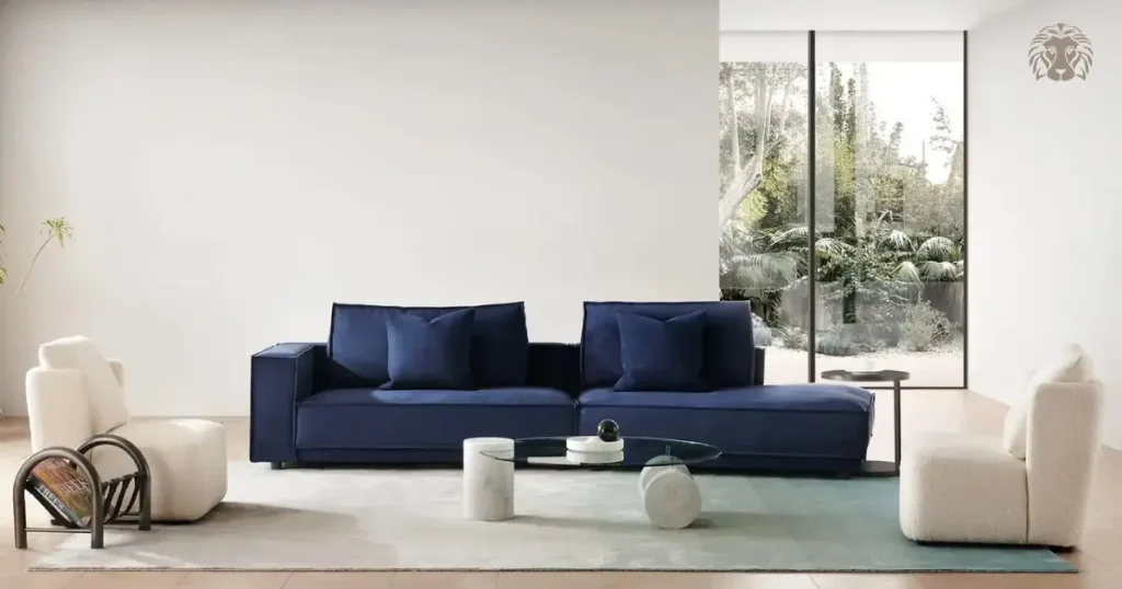 Sofa văng là một loại ghế sofa dài được thiết kế theo hình chữ I cho 2-5 người ngồi