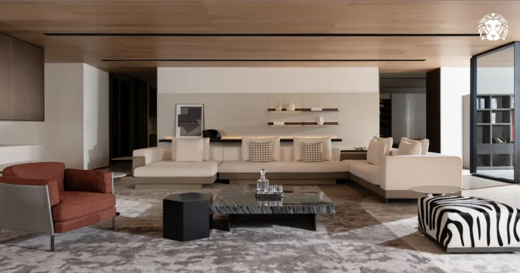 Việc lựa chọn màu sắc sofa ảnh hưởng trực tiếp đến thẩm mỹ tổng thể