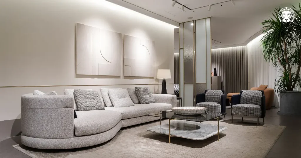 Với gam màu sáng như xám nhạt, sofa văng phong cách Scandinavian giúp không gian trở nên ấm áp hơn