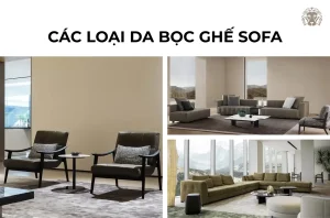 các loại da bọc ghế sofa