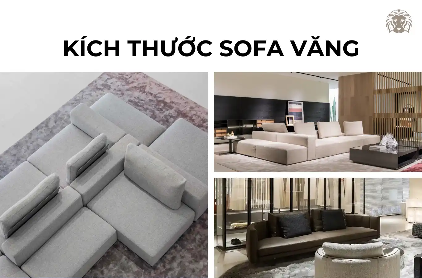 Bảng kích thước sofa văng cho từng không gian chi tiết nhất 2026