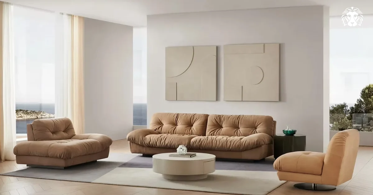 Các mẫu sofa tại Plain Homeland thường được sở hữu thiết kế hiện đại, chất liệu vải hoặc da mềm thương mại