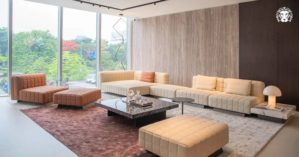 Mẫu ghế mang gam trung tính dịu nhẹ
