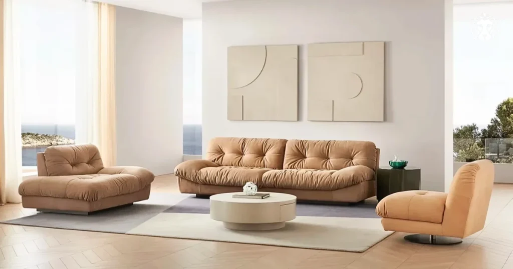 Gợi ý một số gam màu nâu cho sofa da