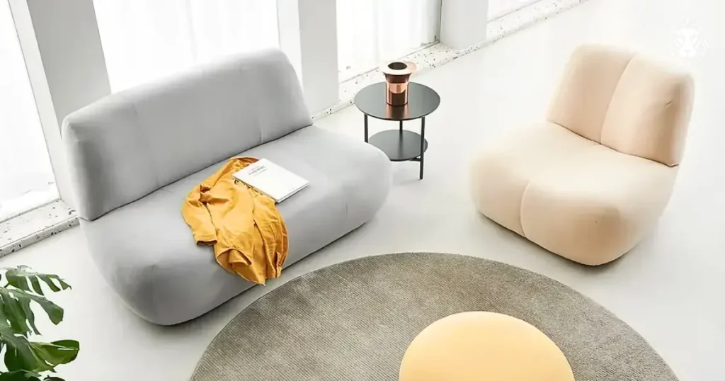 Sofa đơn phù hợp mở rộng khu vực tiếp khách mà không chiếm nhiều diện tích
