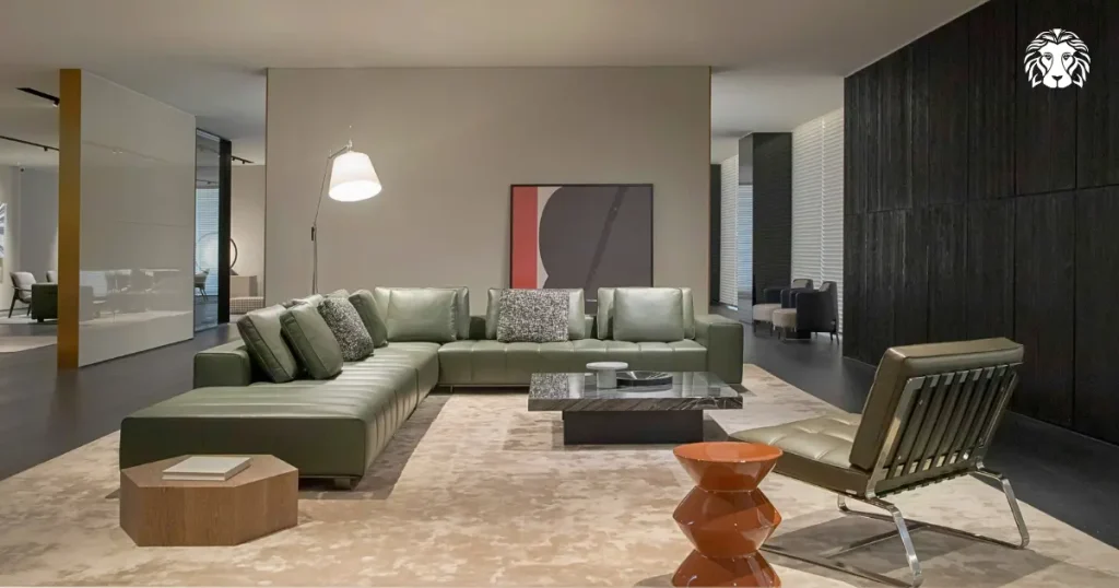 Sofa góc vừa tăng chỗ ngồi và tạo cảm giác ấm cúng
