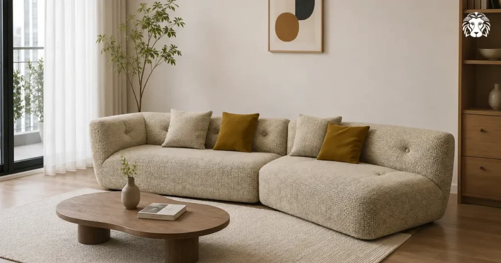 Ngả lưng thư giãn trong một không gian thực sự nhẹ nhàng, bình yên với Sofa Module SS39676