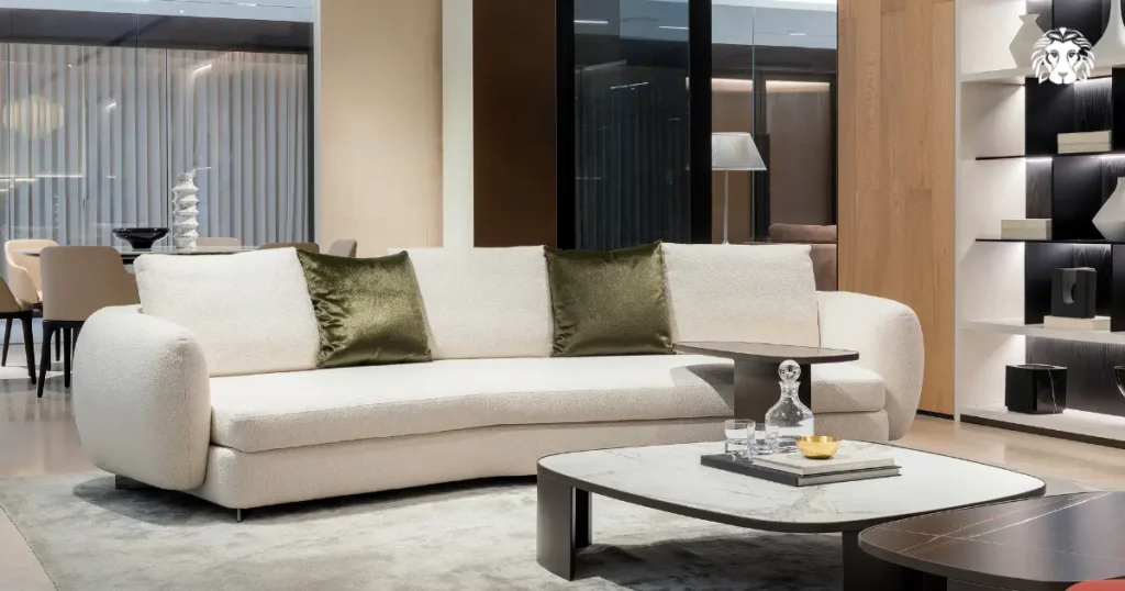 Sofa phòng khách nhỏ phong cách hiện đại
