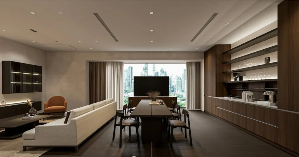 Cửa hàng nội thất Vietmay Home Store mô phỏng không gian thực tế để bạn tham khảo