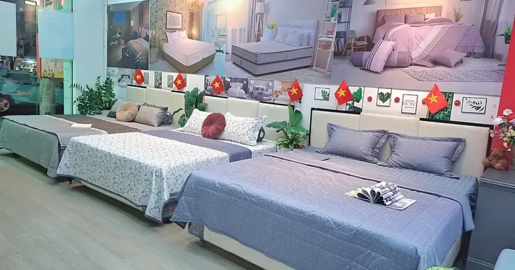 Hanvico Nguyễn Thị Thập tập trung vào các sản phẩm chăn ga gối đệm, chăm sóc giấc ngủ 