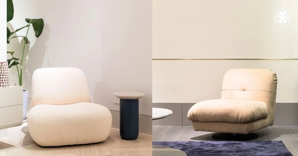 Sofa đơn có thể linh hoạt với nhiều không gian khác nhau