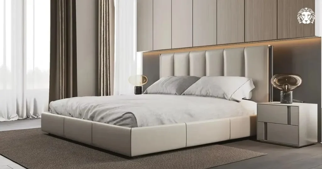 Giường ngủ phong cách châu Âu tạo điểm nhấn sang trọng cho không gian