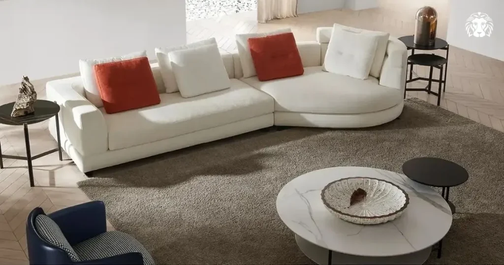 Điểm nhấn tinh tế cho không gian phòng khách với mẫu bàn trà tròn hiện đại