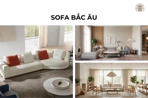 sofa bắc âu