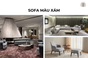 sofa màu xám